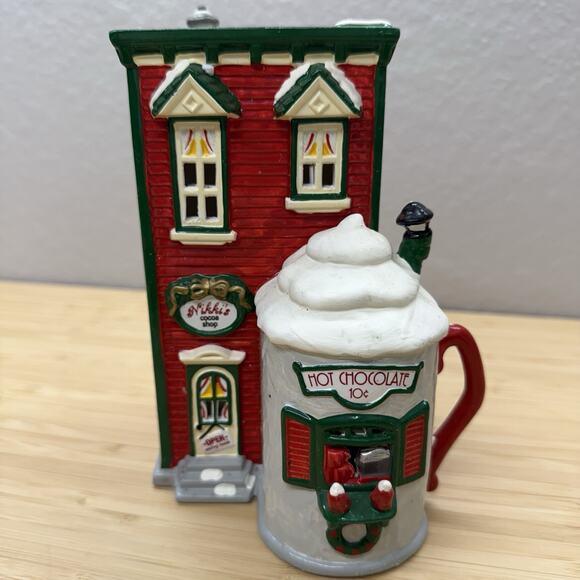 Dept. 56 Snow Village Saturday Morning Downtown Set Orig. Box, Missing Pieces - Picture 5 of 11